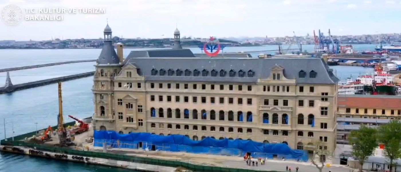 Haydarpaşa Garı’nın restorasyonu sürüyor