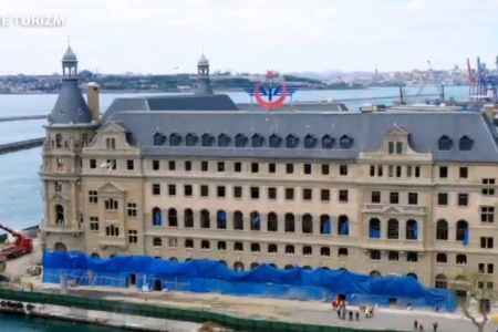 Haydarpaşa Garı’nın restorasyonu sürüyor